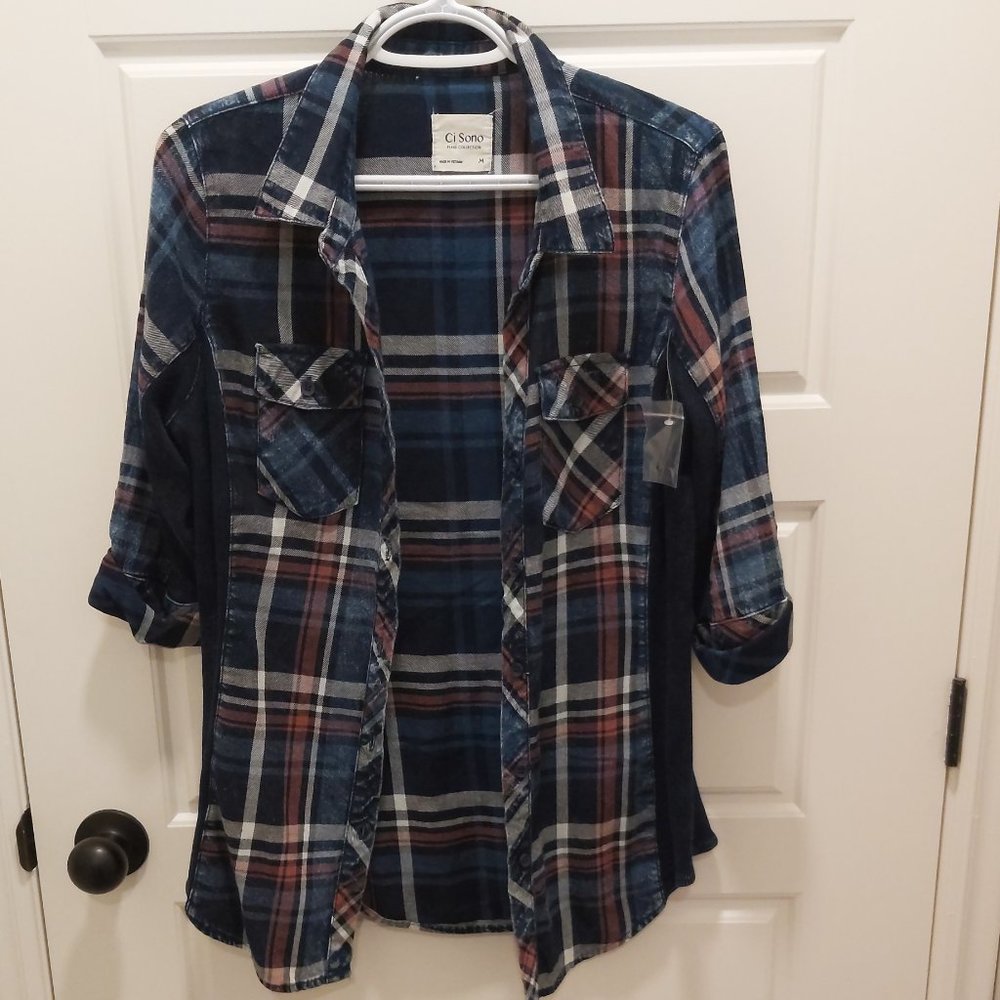 Plaid Button Up Shirt